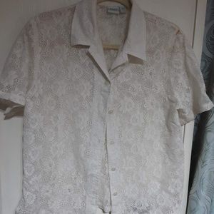 Lace and Beaded blouse